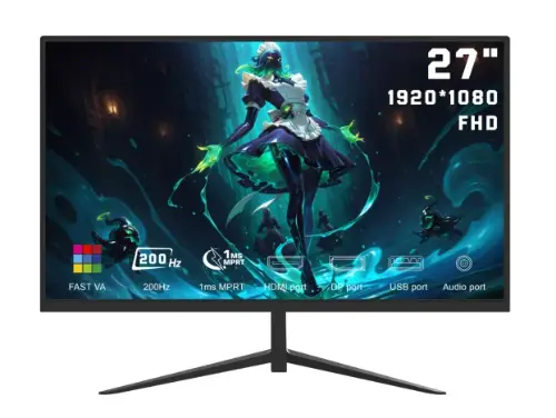 Gaming Monitor 200Hz 1ms 27" Quantum QA27FE FreeSync